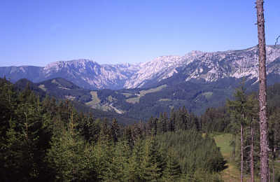 Blick zum Seebergsattel